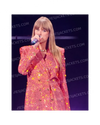 Taylor Swift The Man Peach Sequin Blazer