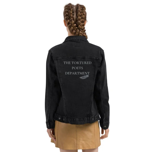 Taylor Swift Tortured Poets Department Denim Jacket