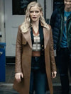 The Boys S04 Annie January Brown Leather Coat