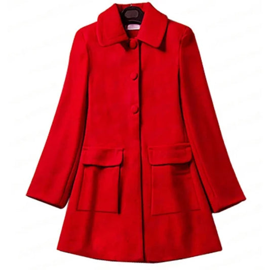 Christmas Women’s Wool Coat