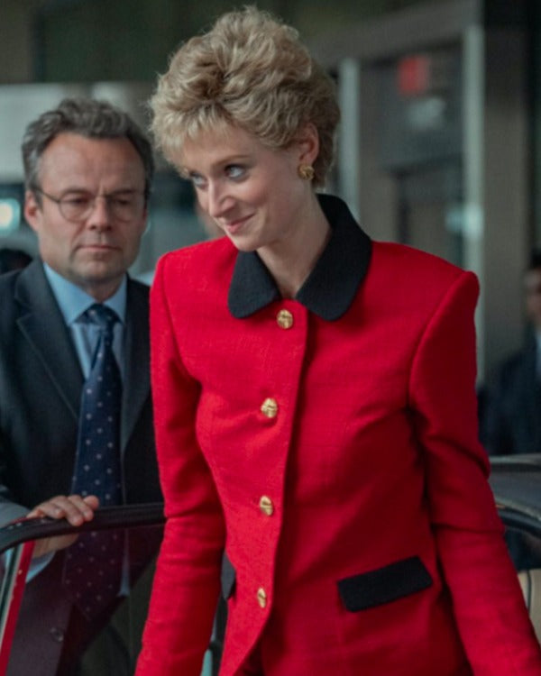 The Crown Princess Diana Trim Jacket