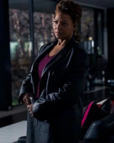 The Equalizer 2021 Queen Latifah Leather Coat