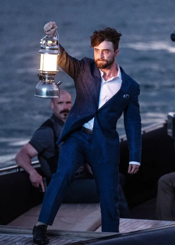 The Lost City Daniel Radcliffe Blue Blazer