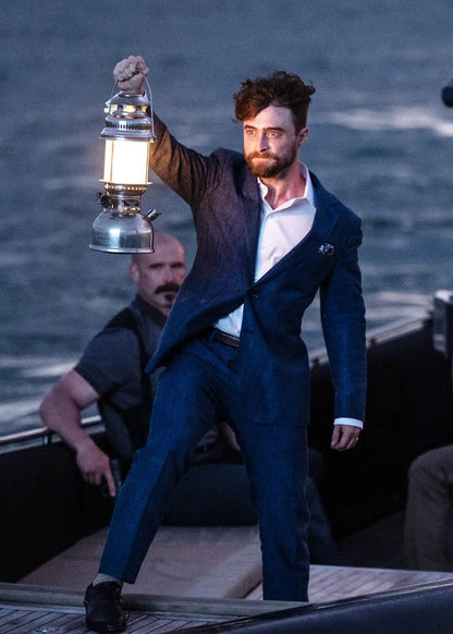 The Lost City Daniel Radcliffe Blue Blazer