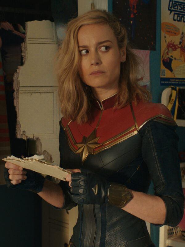 The Marvels Captain Marvel Leather Jacket