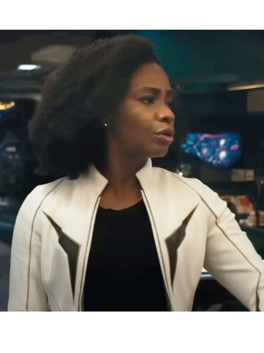 The Marvels Monica Rambeau White Jacket