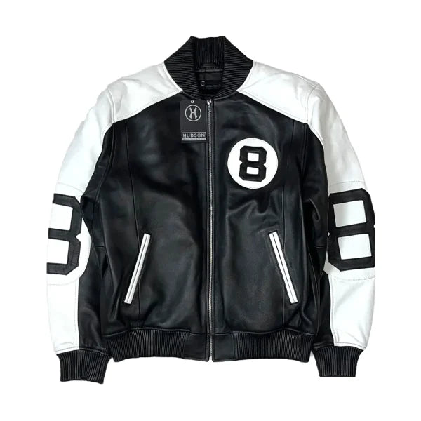 The Original 8 Ball Bomber black Jacket