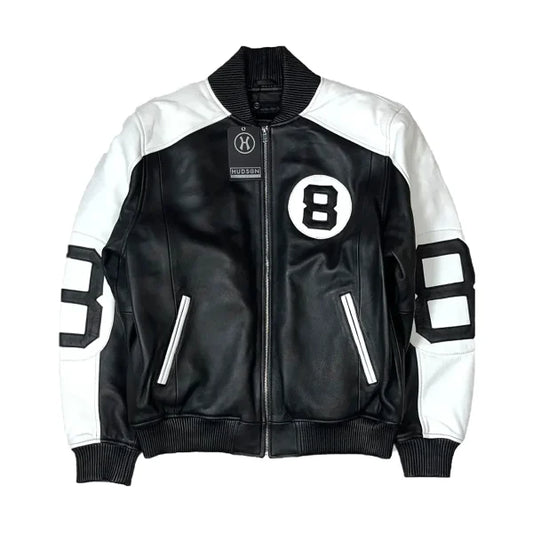 The Original 8 Ball Bomber black Jacket