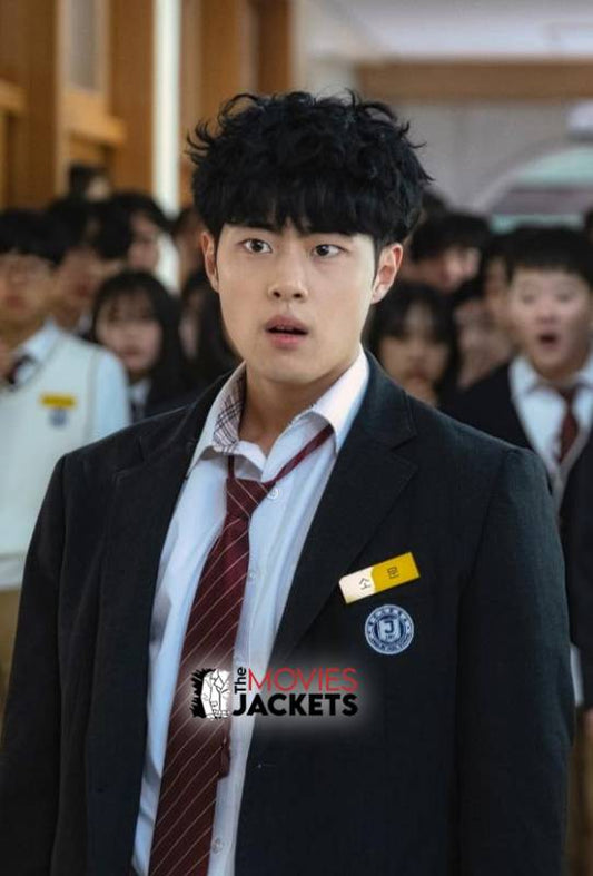 The Uncanny Counter Byeong-Gyu Jo Black Blazer