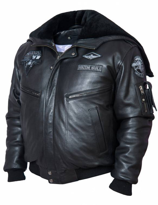 Top Gun Aviator Leather Jacket