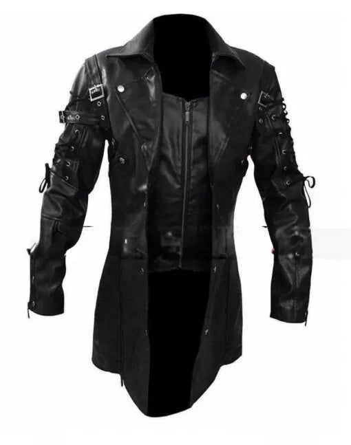 Van Helsing Steampunk Gothic Unique Leather Coat