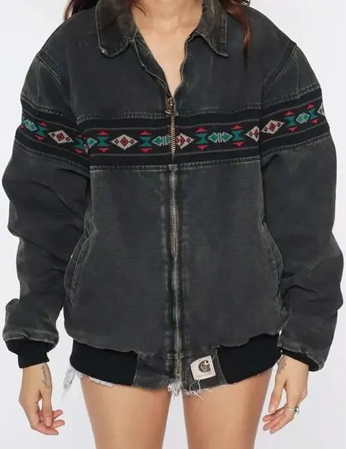 Vintage Carhartt Aztec Jacket