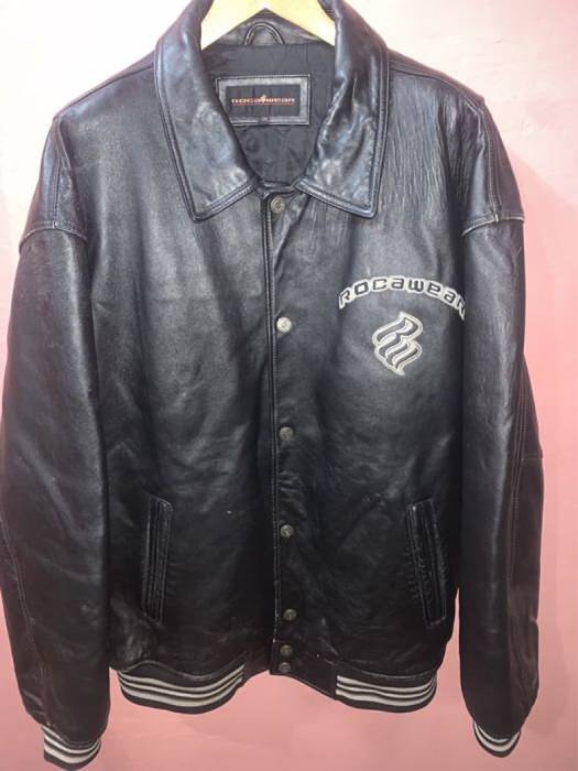 Vintage Rocawear Leather Jacket