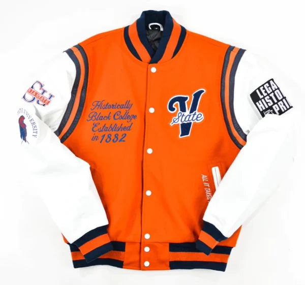 Virginia State Motto Varsity Jacket