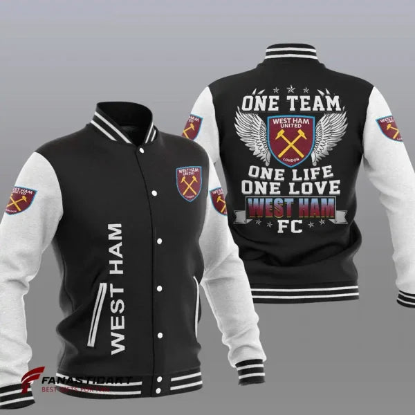 West Ham United One Premier League Varsity Jacket