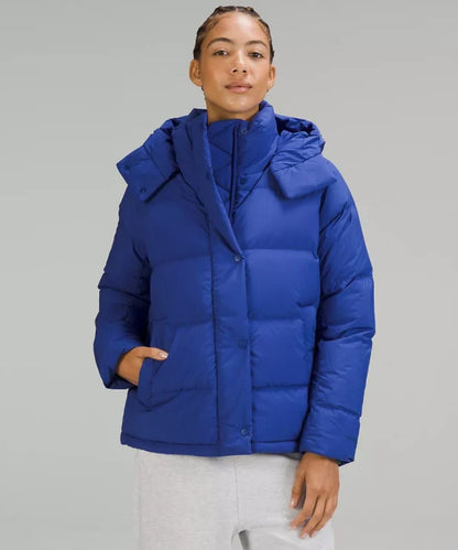 Women’s Blue Puffer Jacket