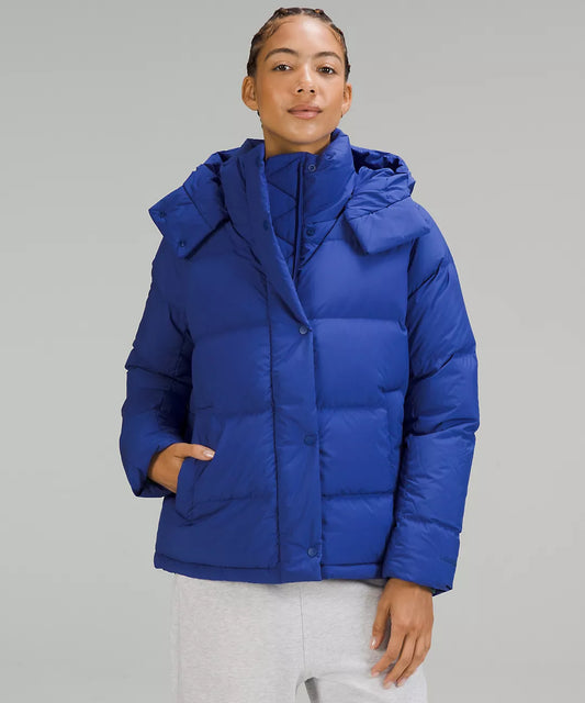 Women’s Blue Puffer Jacket