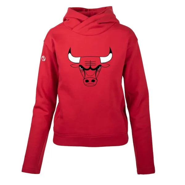 Women’s Chicago Bulls Levelwear Red Evian Hoodie