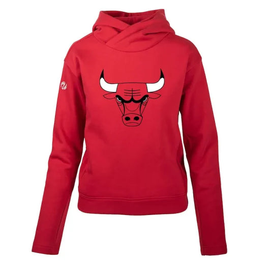 Women’s Chicago Bulls Levelwear Red Evian Hoodie