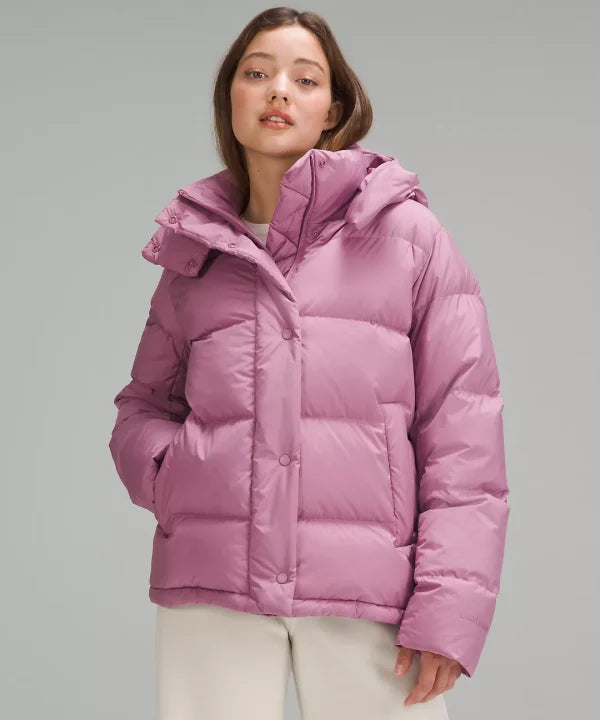 Women’s Pink Puffer Jacket