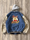 90s Xxxtentacion Winnie The Pooh Varsity Denim Jacket