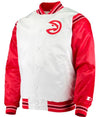 Atlanta Hawks Bomber Satin Jacket