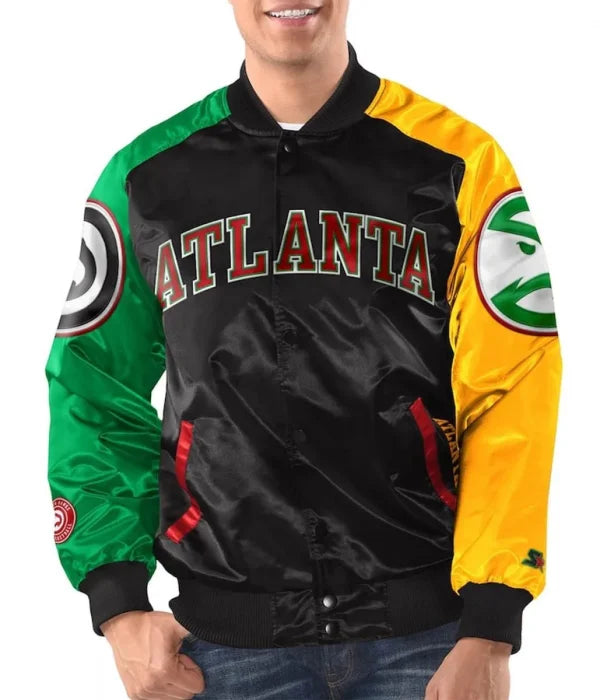 Atlanta Hawks Ty Mopkins Varsity Jacket