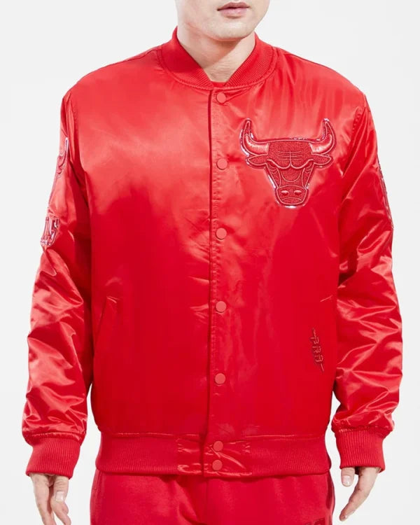 Chicago Bulls Classic Triple Red Jacket