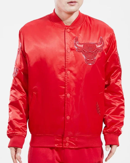 Chicago Bulls Classic Triple Red Jacket