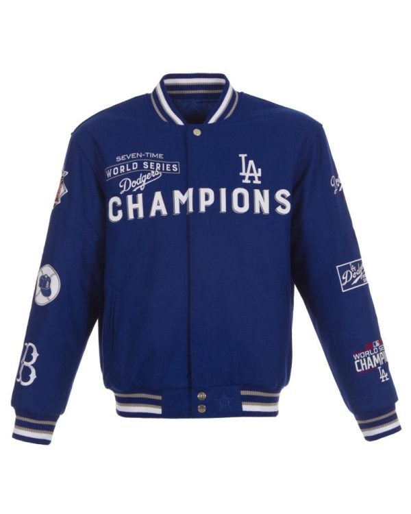 Authentic JH Design Dodgers Wool Jacket
