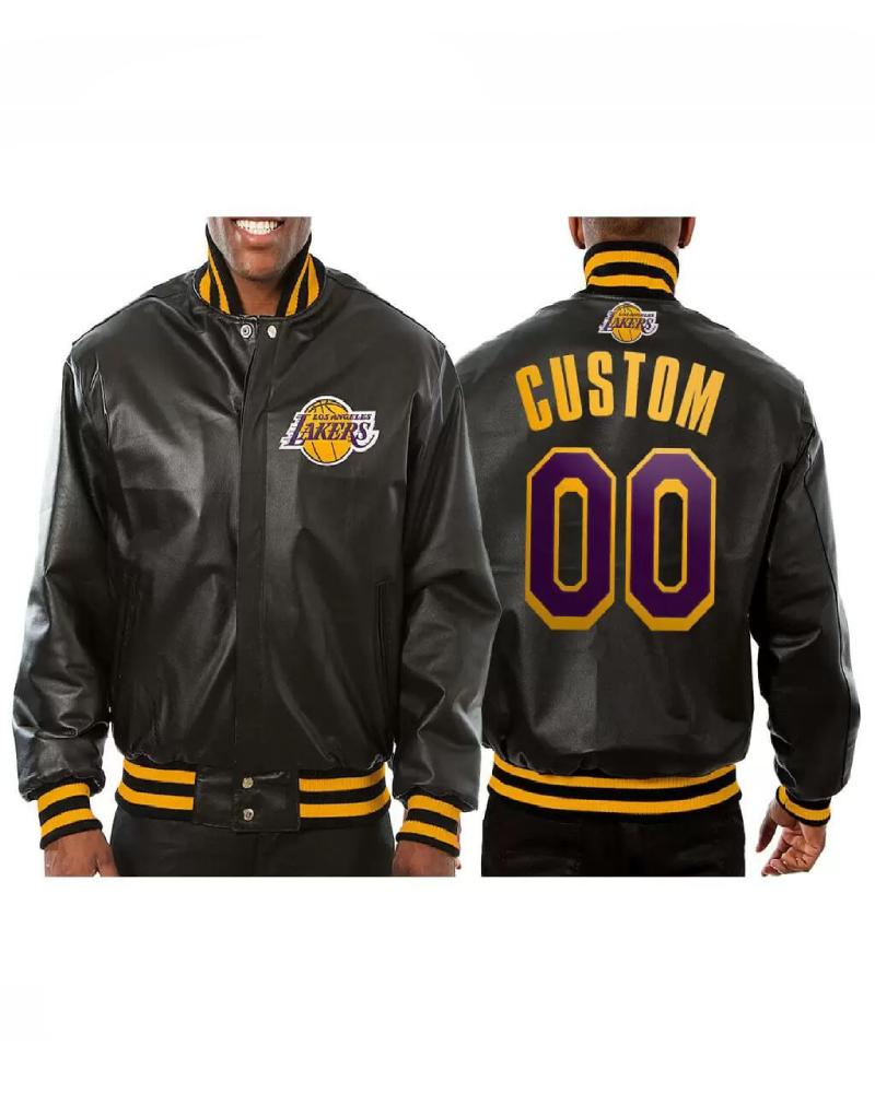 Custom Los Angeles Lakers Jacket