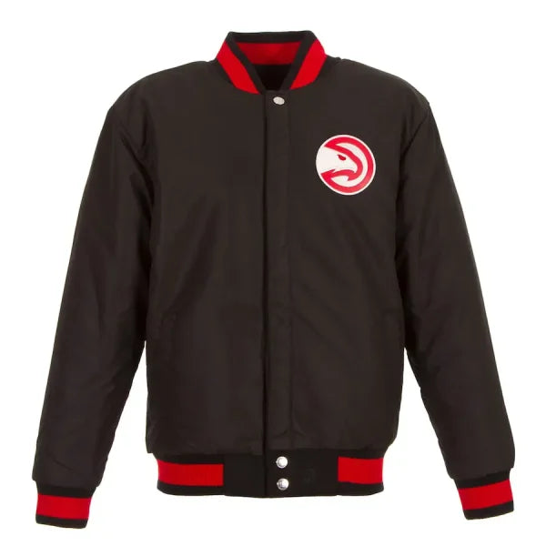 Atlanta Hawks JH Design Black Jacket