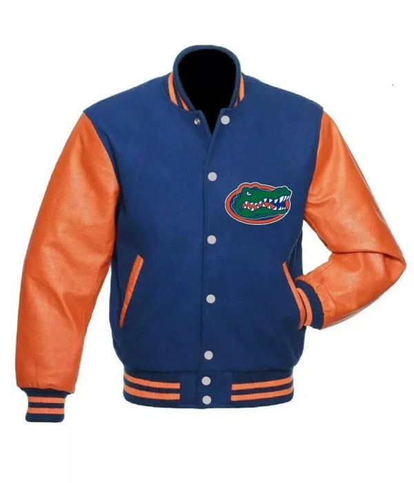 Florida Gators Team NCAA Varsity Blue Jacket