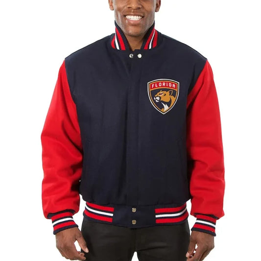 Florida Panthers Varsity Wool Jacket
