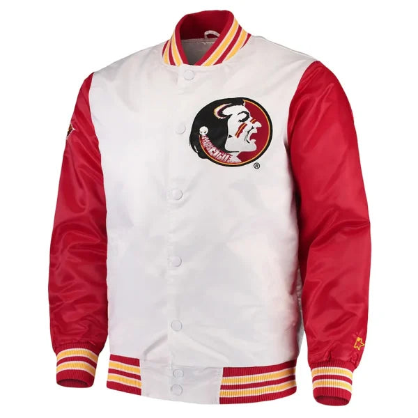 The Rookie Florida State Seminoles Red and White Jacket