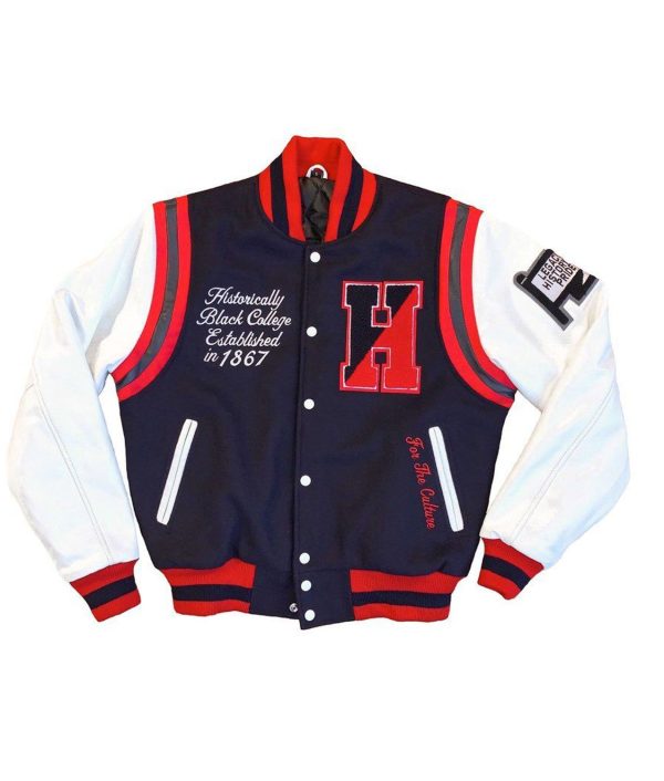 Howard University Motto Varsity Jacket