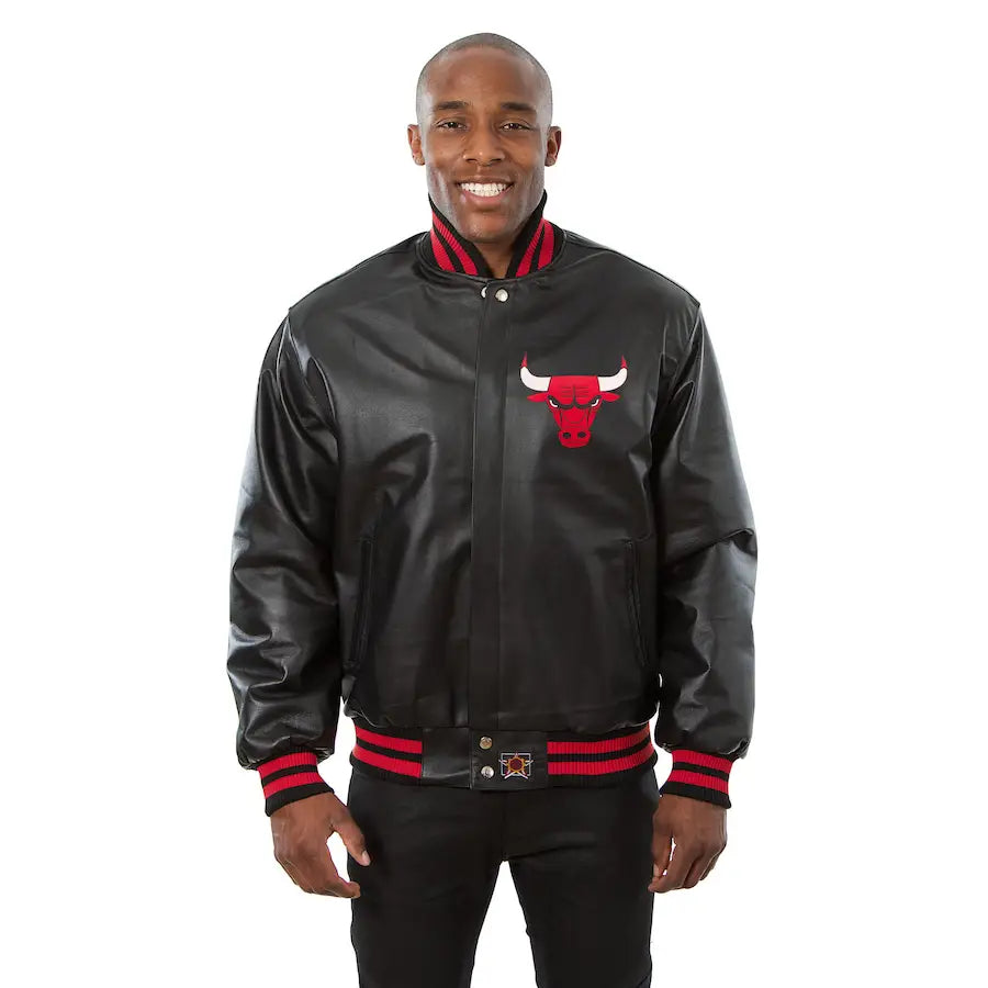Chicago Bulls Domestic Team Leather Jacket