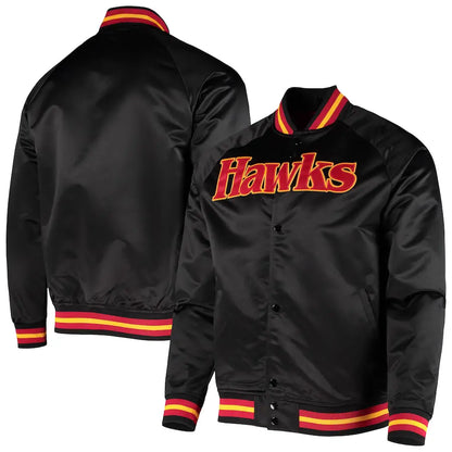 Atlanta Hawks Hardwood Raglan Jacket
