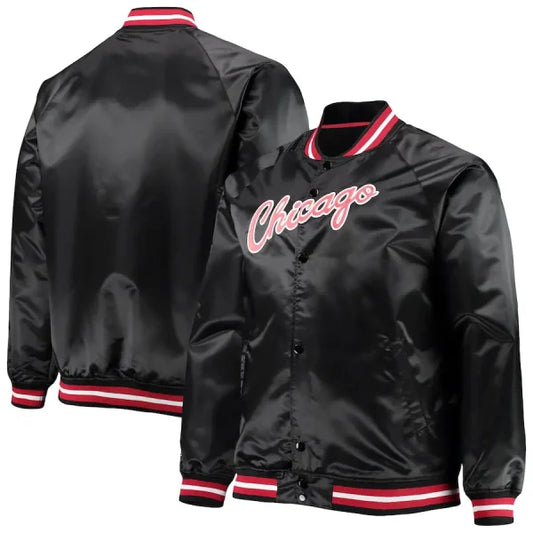 Chicago Bulls Hardwood Classics Raglan Jacket