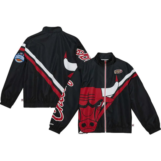Chicago Bulls Exploded Logo Warm-Up Jacket
