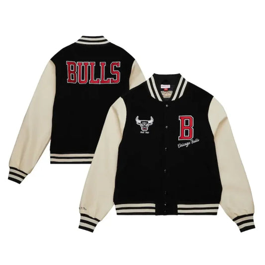 Chicago Bulls Hardwood Classics Varsity Jacket