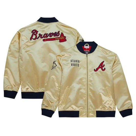 Atlanta Braves Gold OG 2.0 Lightweight Jacket