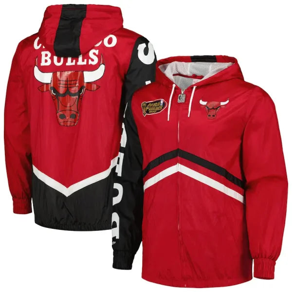 Chicago Bulls Undeniable Windbreaker Jacket