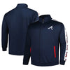 Atlanta Braves Big & Tall Tricot Jacket