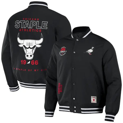 Chicago Bulls NBA x Staple Varsity Jacket