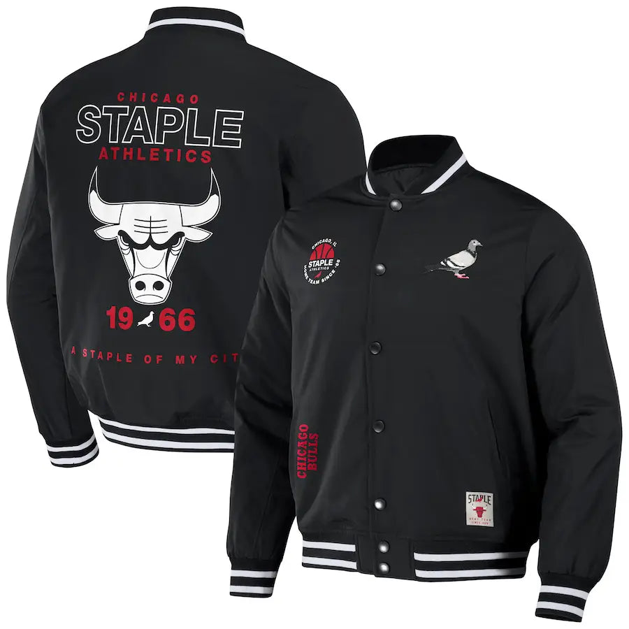 Chicago Bulls NBA x Staple Varsity Jacket
