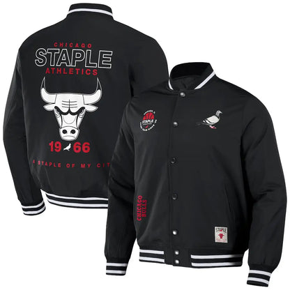 Chicago Bulls NBA x Staple Varsity Jacket