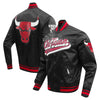 Chicago Bulls Script Tail Varsity Jacket
