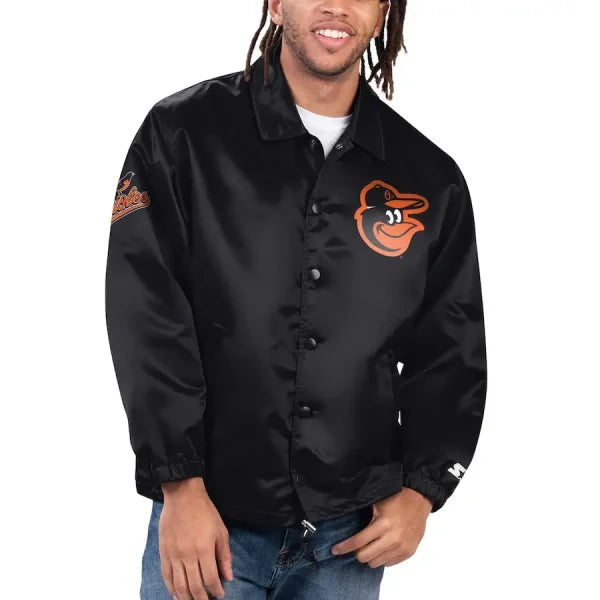 Baltimore Orioles Option Route Satin Jacket