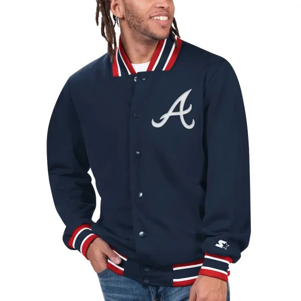 Atlanta Braves Starter Men’s Weapon Jacket